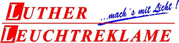 Logo von Leuchtreklame Luther Inhaber Nico Richter eK